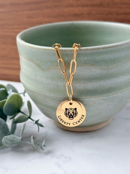 Liberty Center Tiger Duo Charm Bracelet