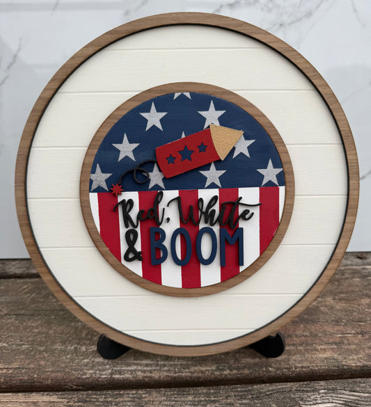 Patriotic Interchangable Insert Project