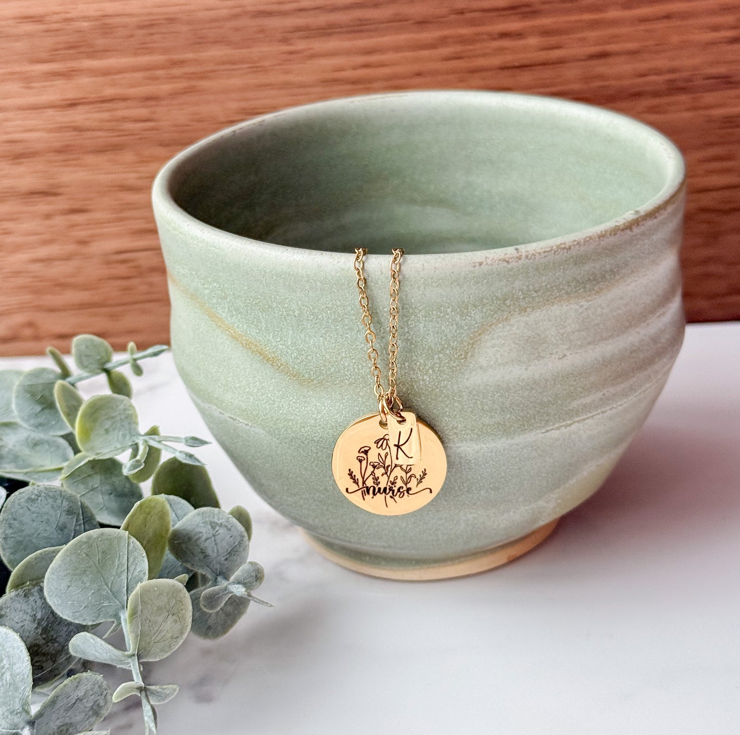 Personalized Nurse Necklace