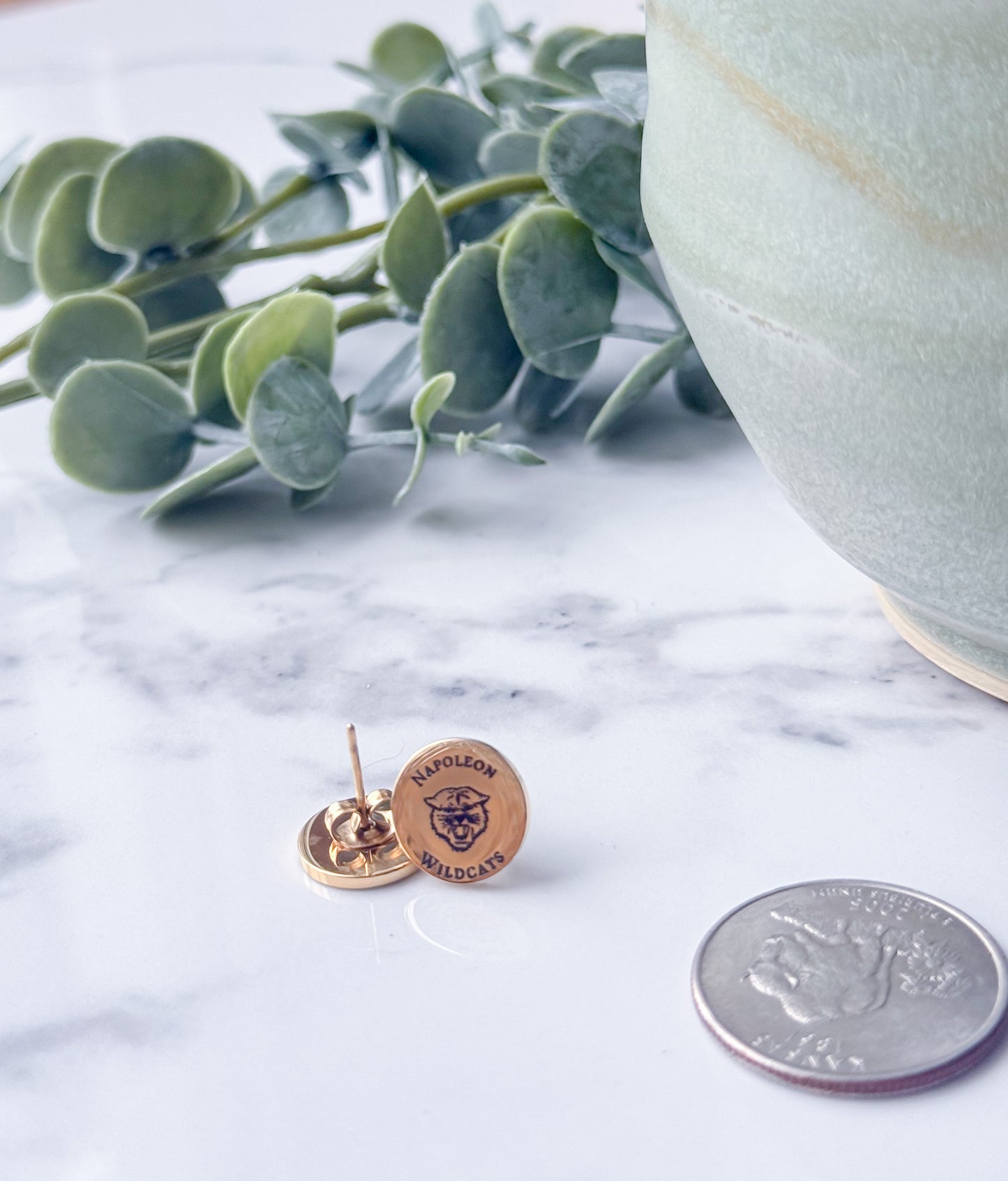 Napoleon Wildcats Stud Earrings