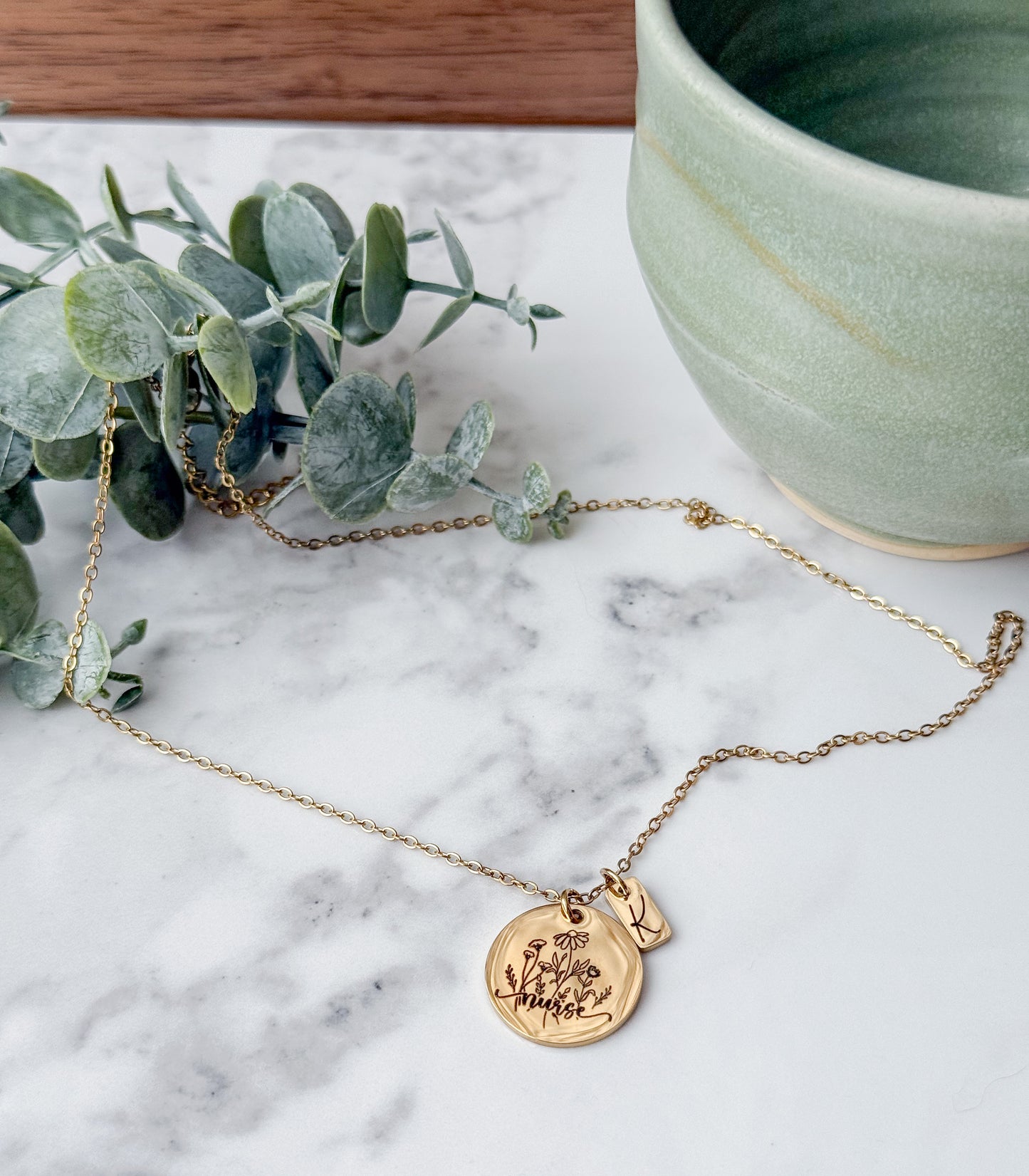 Personalized Nurse Necklace