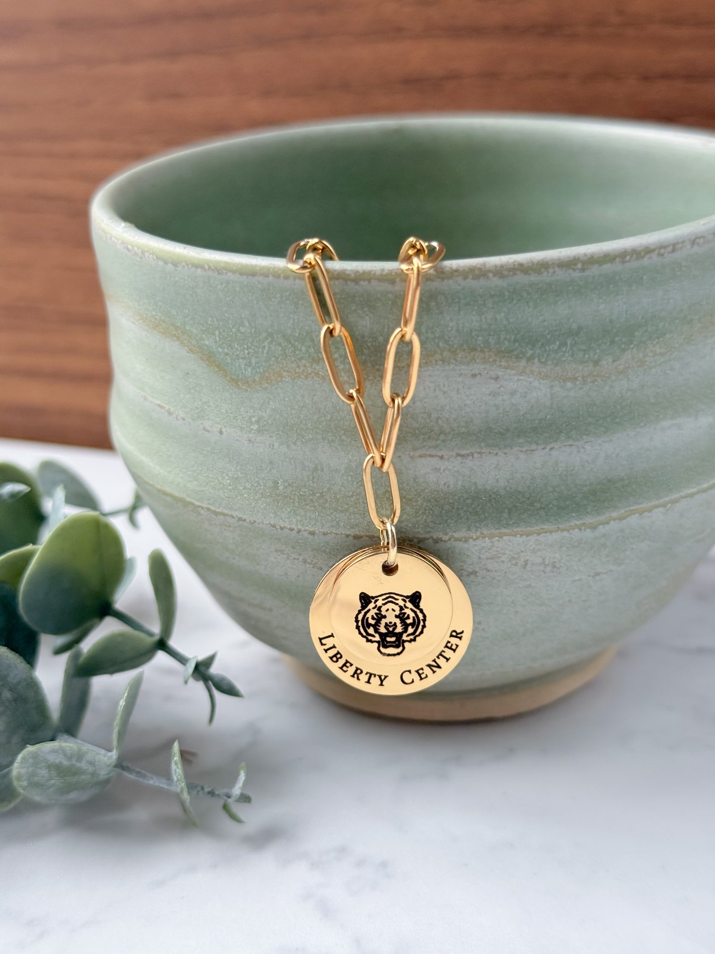 Liberty Center Tiger Duo Charm Bracelet