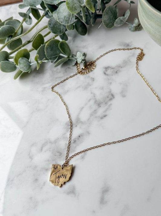 Liberty Center Ohio Necklace