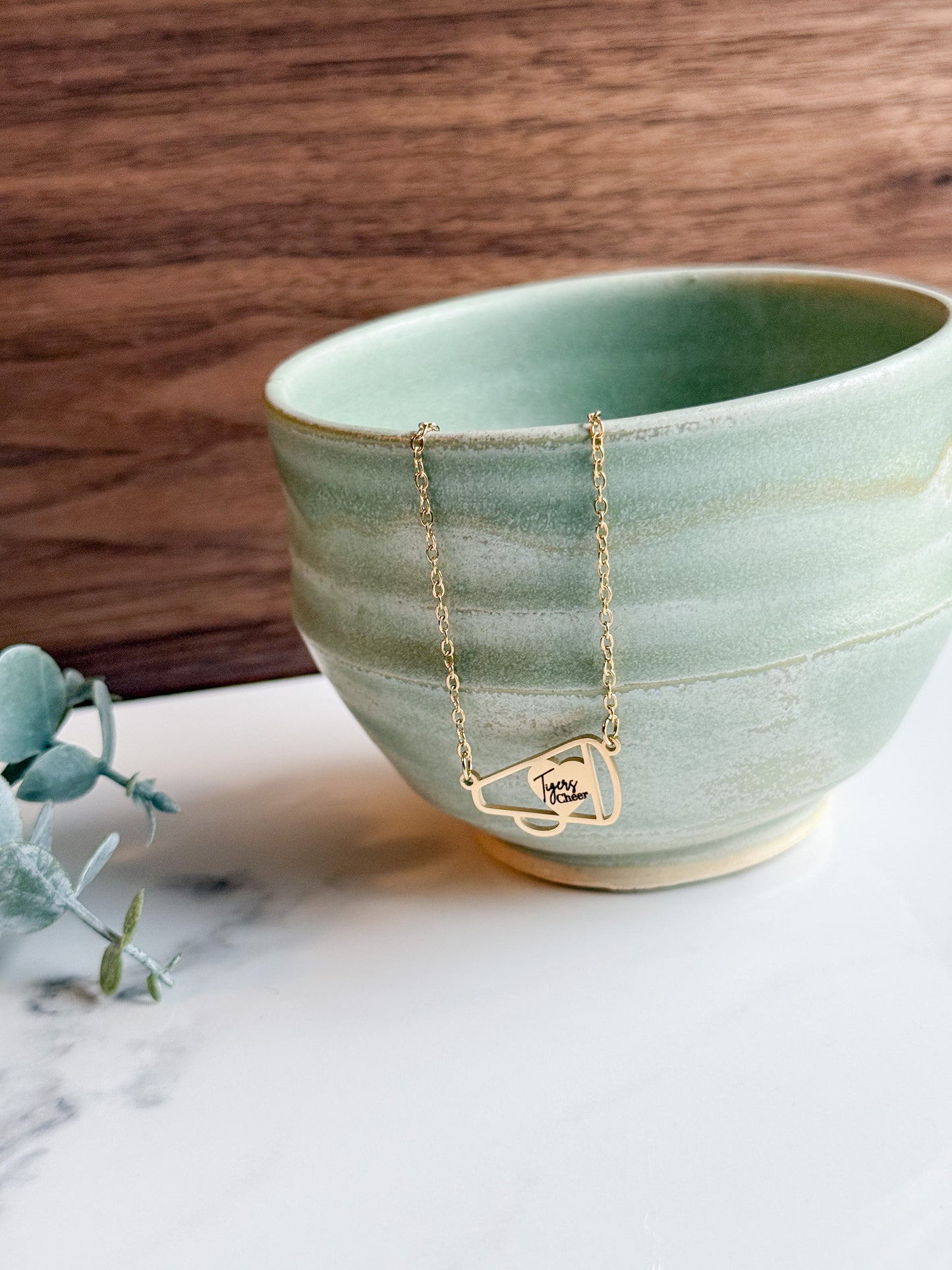Petite Cheer Megaphone Necklace