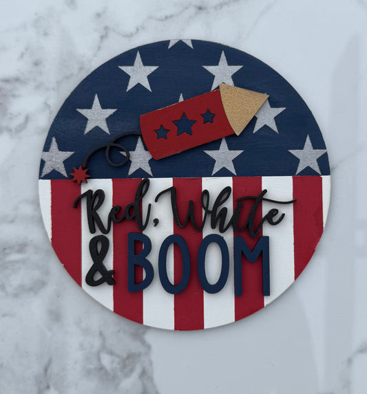 Patriotic Interchangable Insert Project